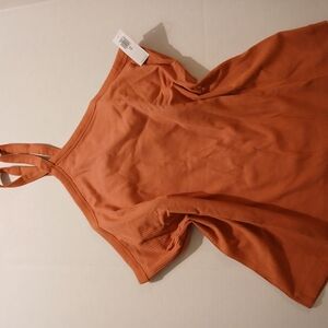 Orange Women's Top